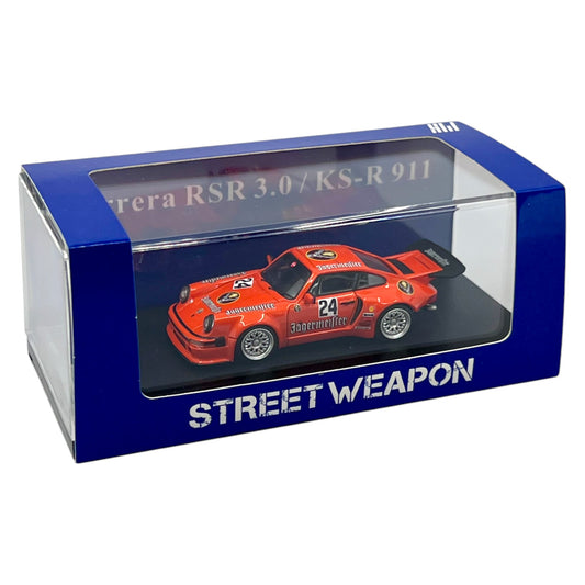 Street Weapon - RWB Carrera RSR3.0/ KS-R 911 #24 *Jagermeister* - STW028