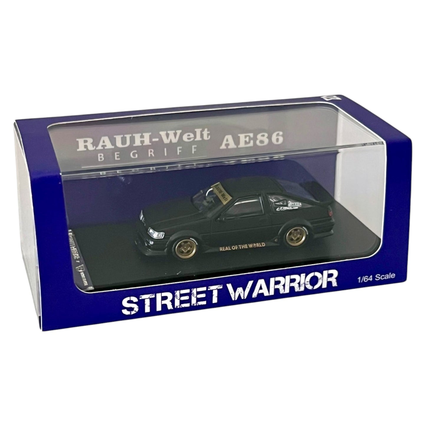 Street Warrior - RWB AE86, matte black - STW124