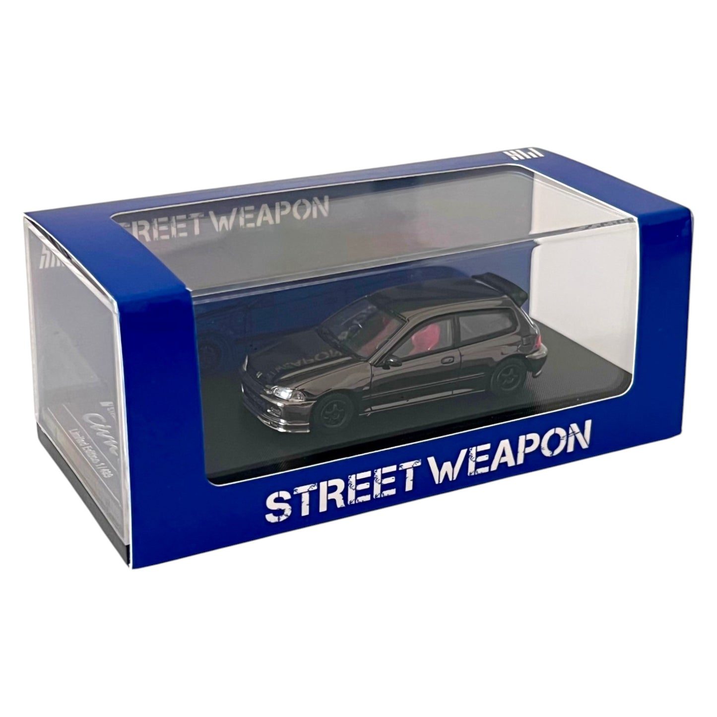 Street Weapon - Honda Civic EG6, black chrome - STW044BK