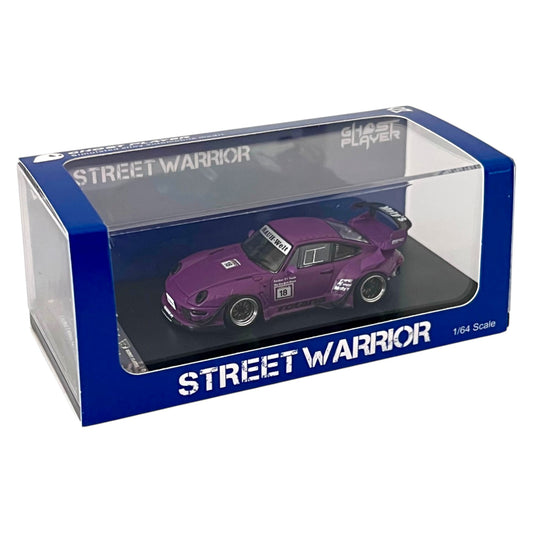 Street Warrior - RWB 993, Rotane Race Track, high Wing - matte purple - STW018