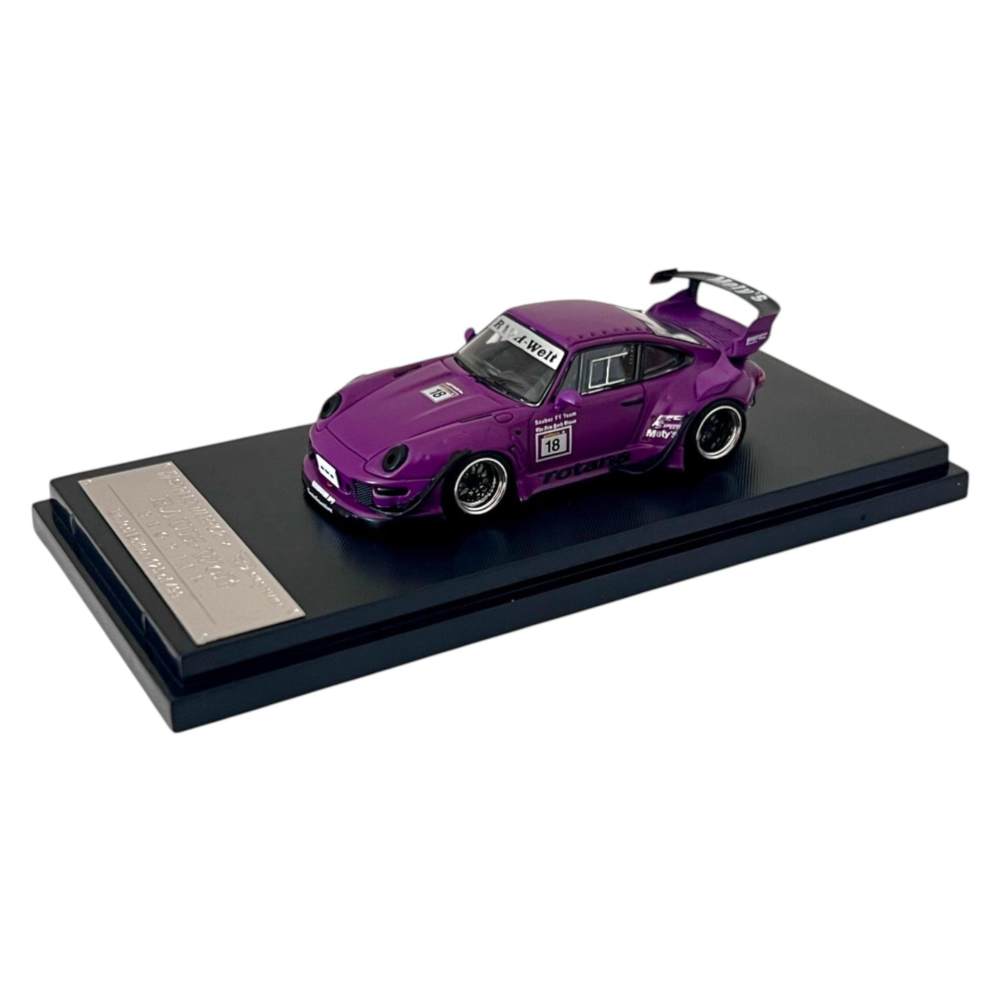 Street Warrior - RWB 993, Rotane Race Track, high Wing - matte purple - STW018