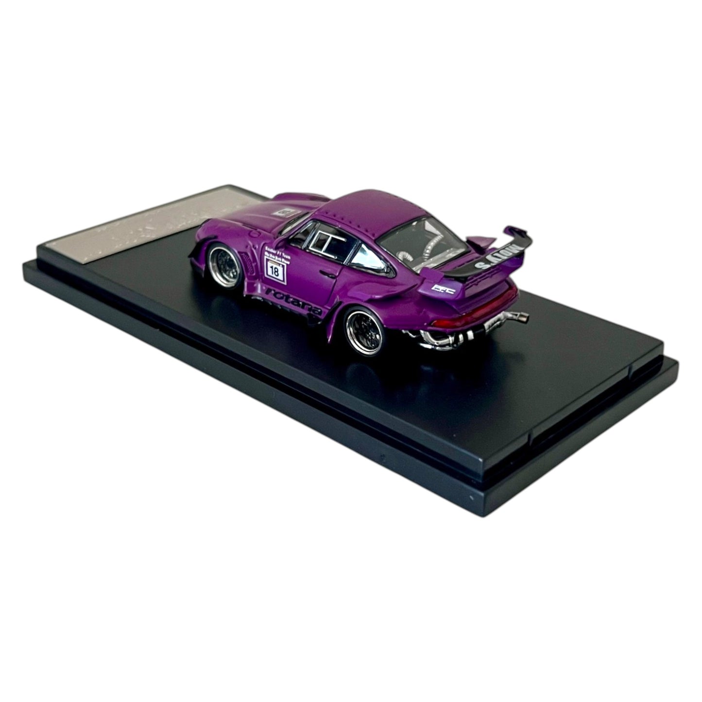 Street Warrior - RWB 993, Rotane Race Track, high Wing - matte purple - STW018