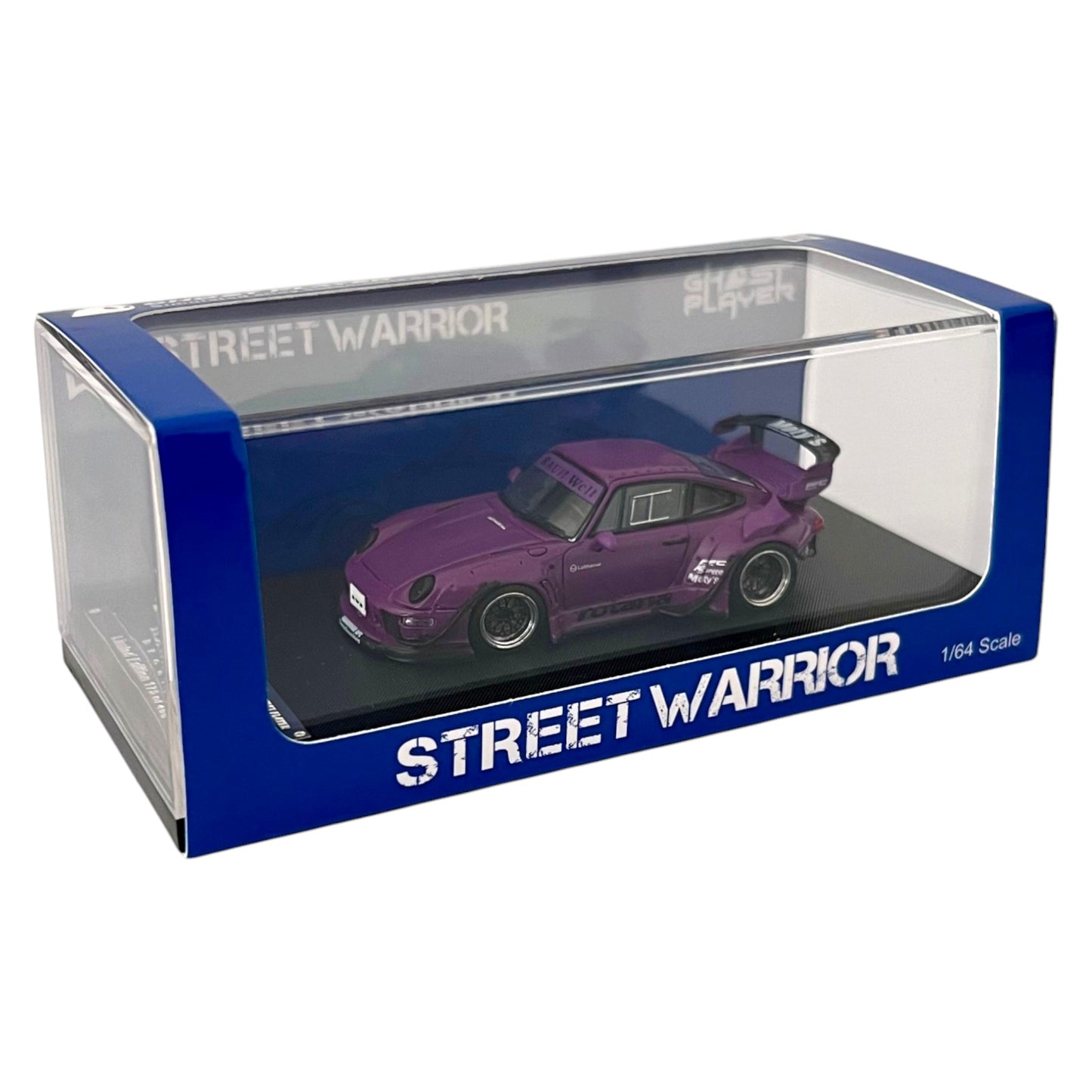 Street Warrior - RWB 993, Rotane Race Track, low Wing - matte purple - STW019