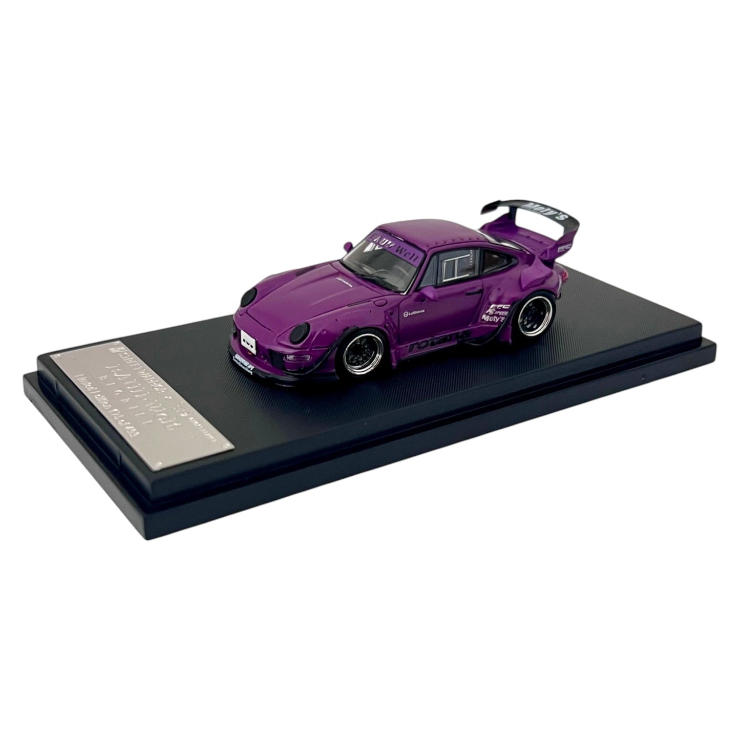 Street Warrior - RWB 993, Rotane Race Track, low Wing - matte purple - STW019