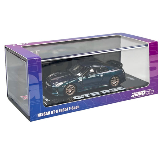 INNO64 - Nissan GT-R (R35) T-Spec, midnight purple - 1:64 - IN64-R35TS-MP