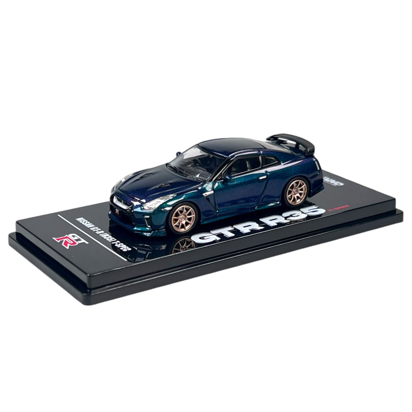 INNO64 - Nissan GT-R (R35) T-Spec, midnight purple - 1:64 - IN64-R35TS-MP