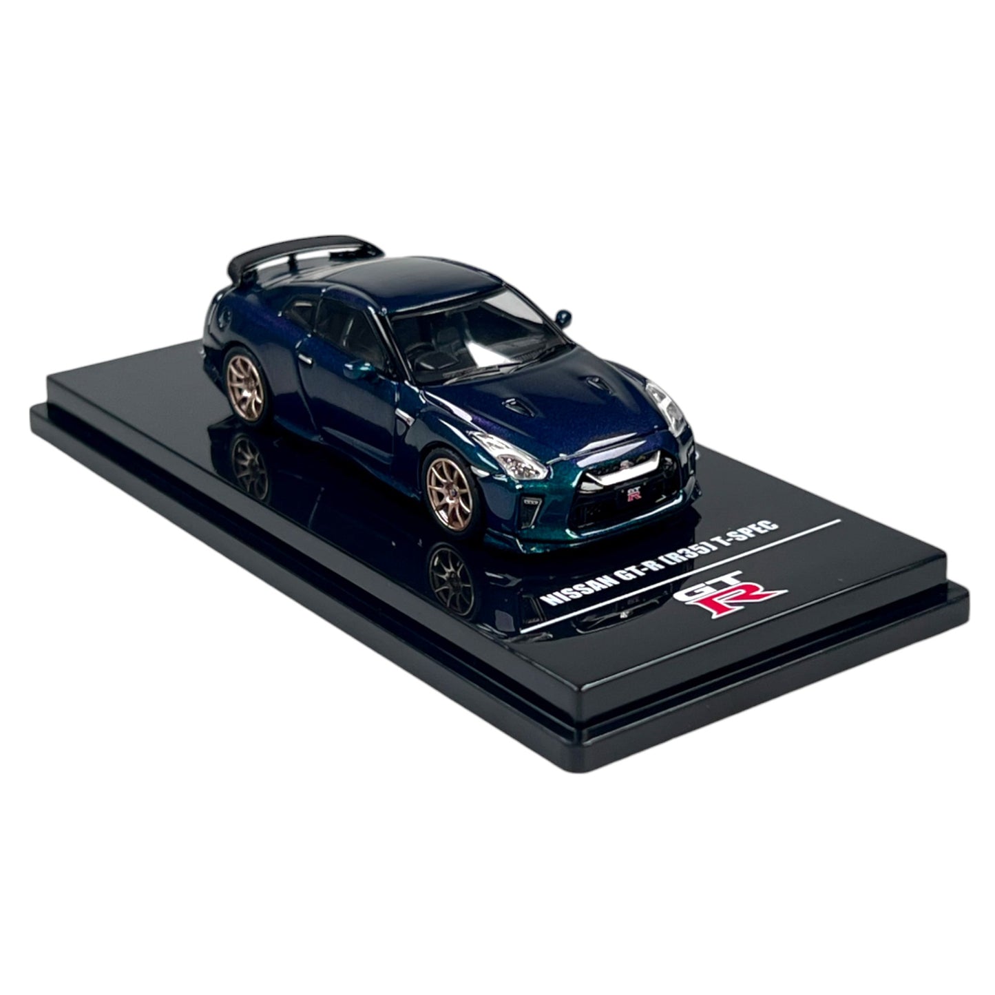 INNO64 - Nissan GT-R (R35) T-Spec, midnight purple - 1:64 - IN64-R35TS-MP
