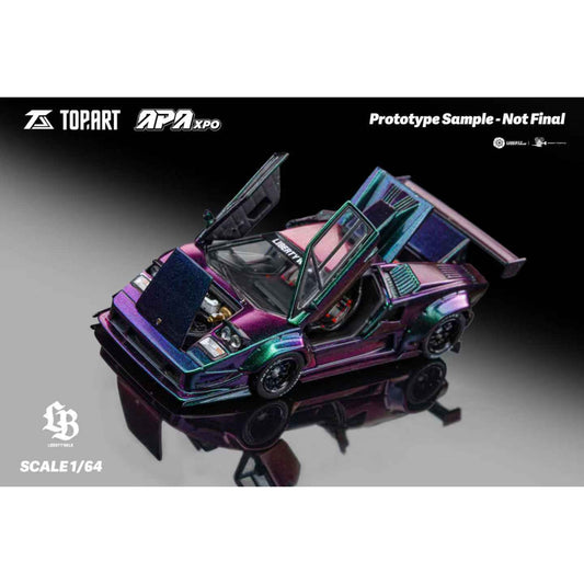 TopArt - Pre-Order - LBWK Countach, Chameleon (APA Xpo Expo China) - TAO640006