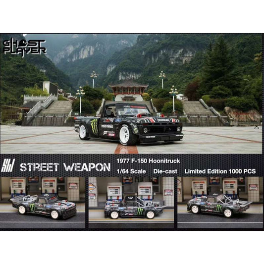 Street Weapon - Pre-Order - Ford F-150 Hoonigan *Monster*, black/green - STW216