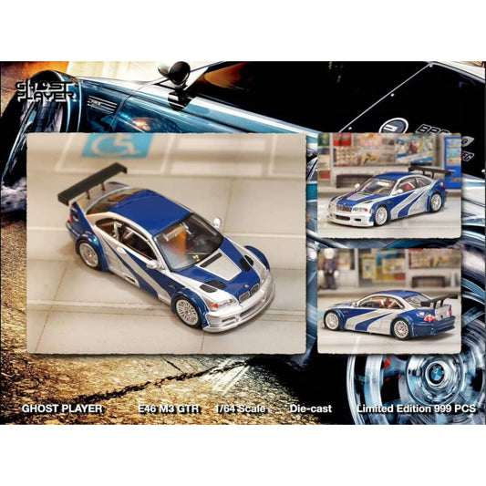 Street Weapon - Pre-Order - BMW NFS M3 GTR, silver/blue - STW212