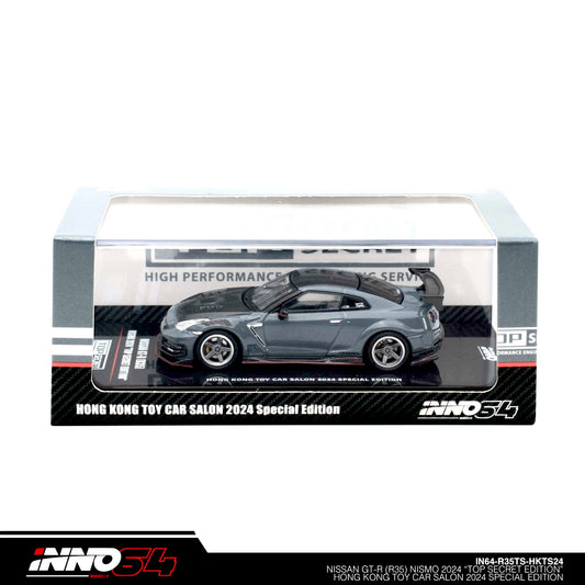INNO64 - NISSAN GT-R (R35) "TOP SECRET EDITION" Hong Kong Toy Car Salon 2024 Special Edition - IN64-R35TS-HKTS24