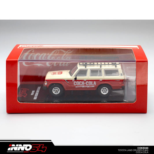 INNO64 - Toyota Land Cruiser (FJ60) Coca-Cola - IN64-COKE-040 - 1:64