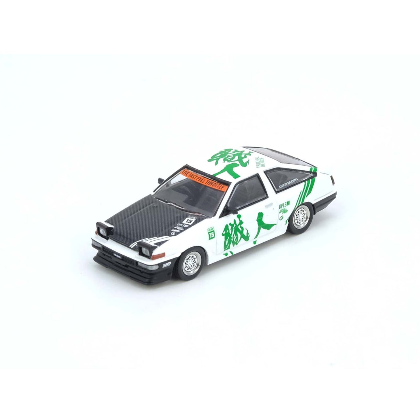 INNO64 - Pre-Order - Toyota Sprinter Trueno AE86 *Keiichi Tsuchiya* Limited Edition - IN64-AE86-KT