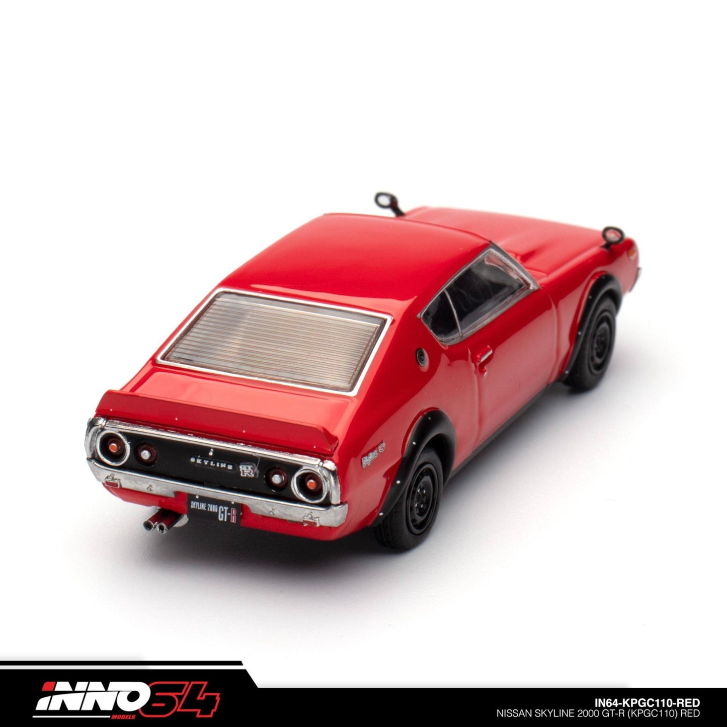 INNO64 - Nissan Skyline 2000 GT-R (KPGC110), red- 1:64 - IN64-KPGC110-RED
