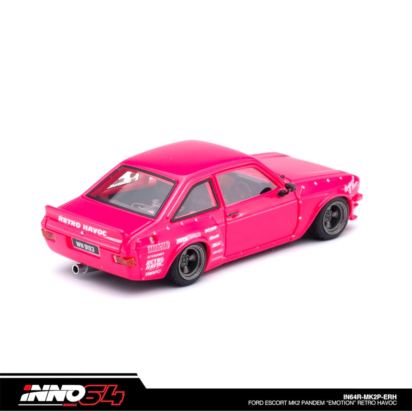 INNO64 - Ford Escort MKII Pandem *Emotion* Retro Havoc - Resin - IN64R-MK2P-ERV