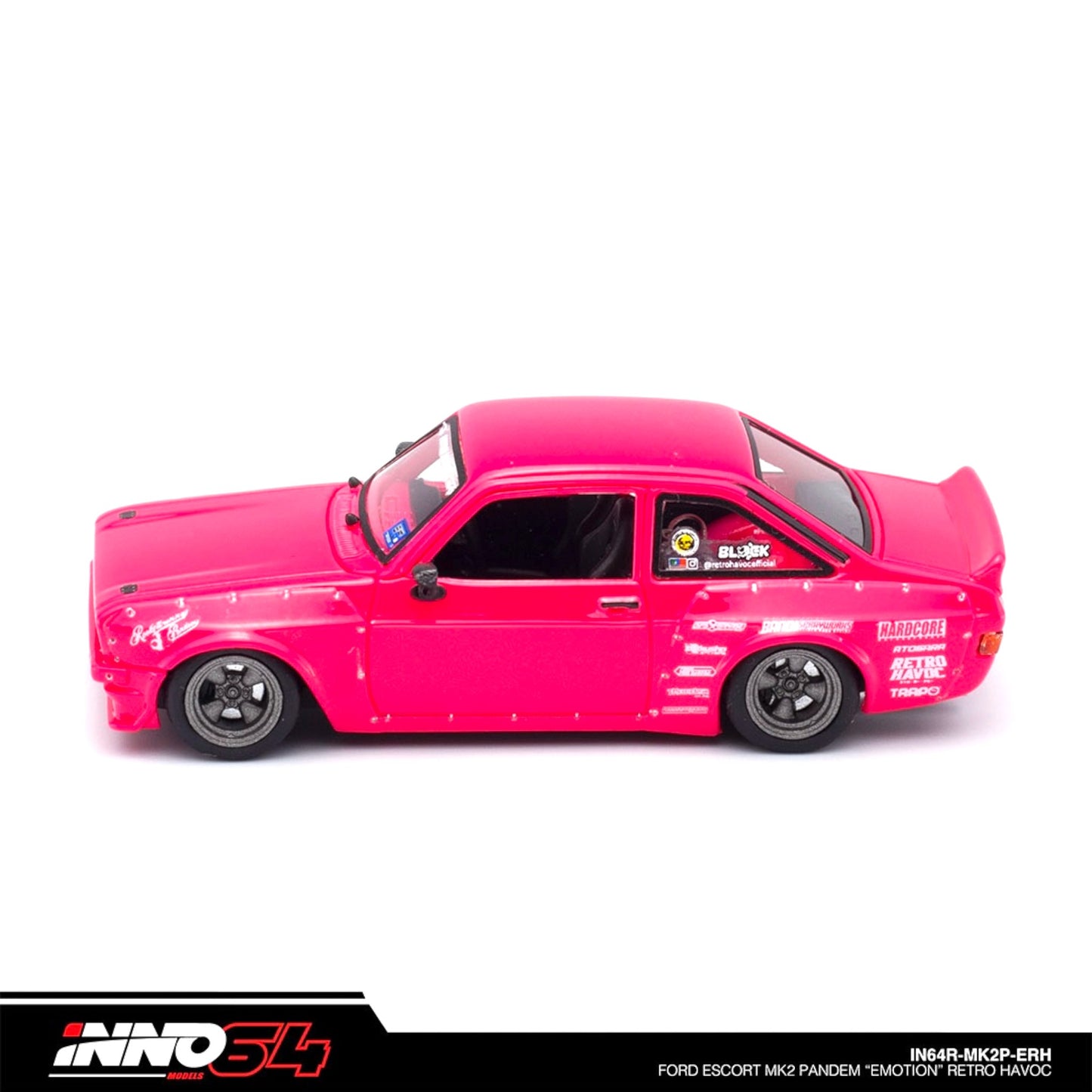 INNO64 - Ford Escort MKII Pandem *Emotion* Retro Havoc - Resin - IN64R-MK2P-ERV