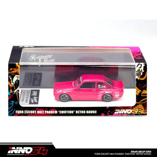 INNO64 - Ford Escort MKII Pandem *Emotion* Retro Havoc - Resin - IN64R-MK2P-ERV