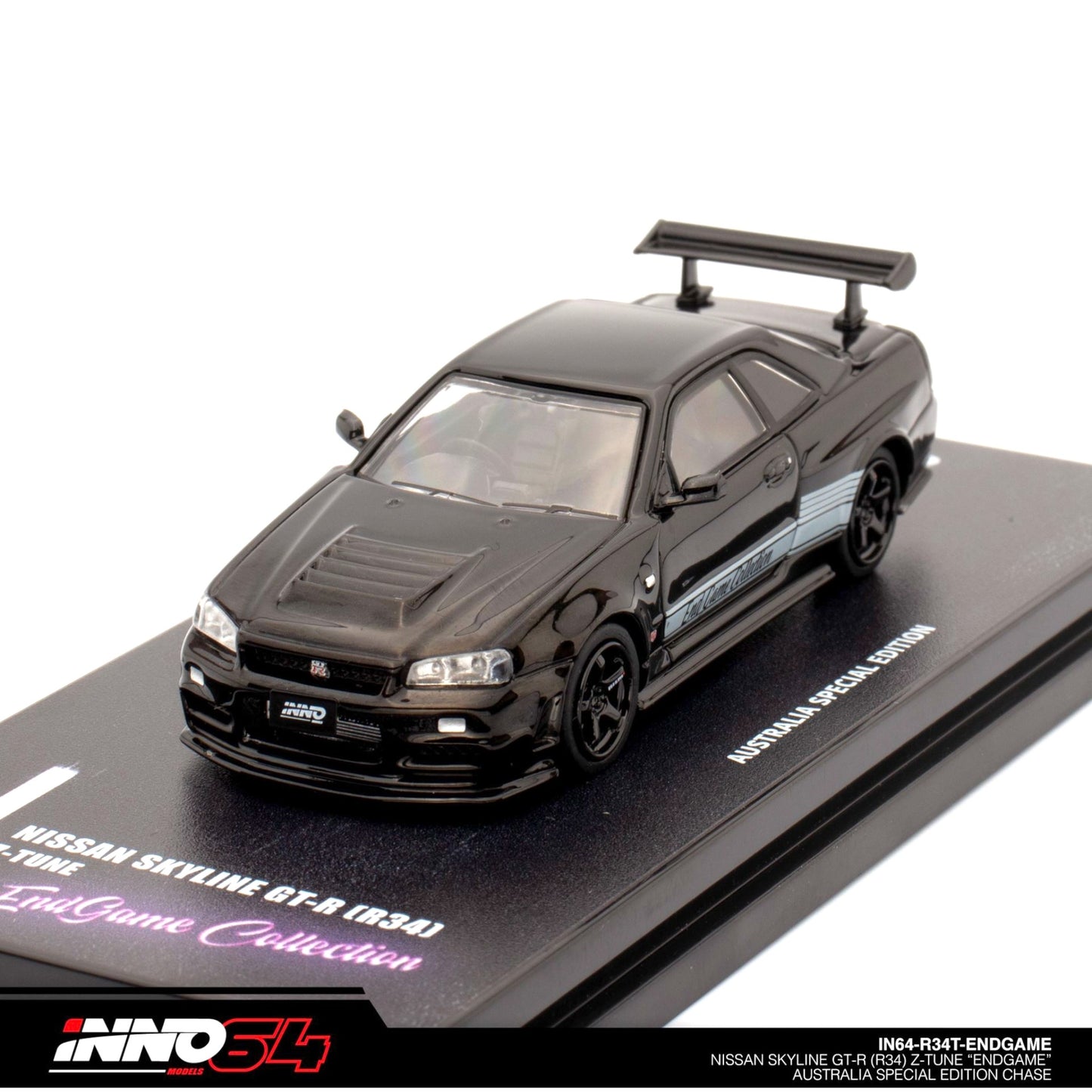 INNO64 - Nissan Skyline GT-R (R34) Z-Tune *Endgame* Australia Chase Car - IN64-R34ZT-ENDGAME