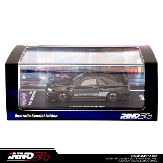 INNO64 - Nissan Skyline GT-R (R34) Z-Tune *Endgame* Australia Chase Car - IN64-R34ZT-ENDGAME