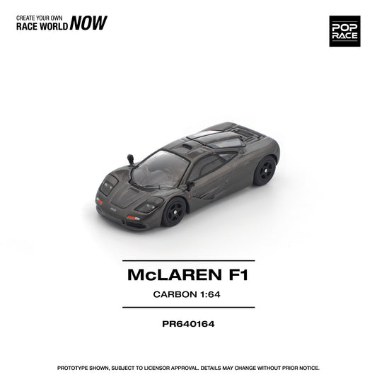 Pop Race - Pre-Order - McLaren F1, carbon - PR640164