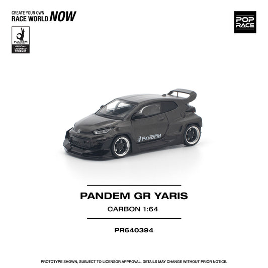 Pop Race - Pre-Order - Pandem GR Yaris, carbon - PR640394