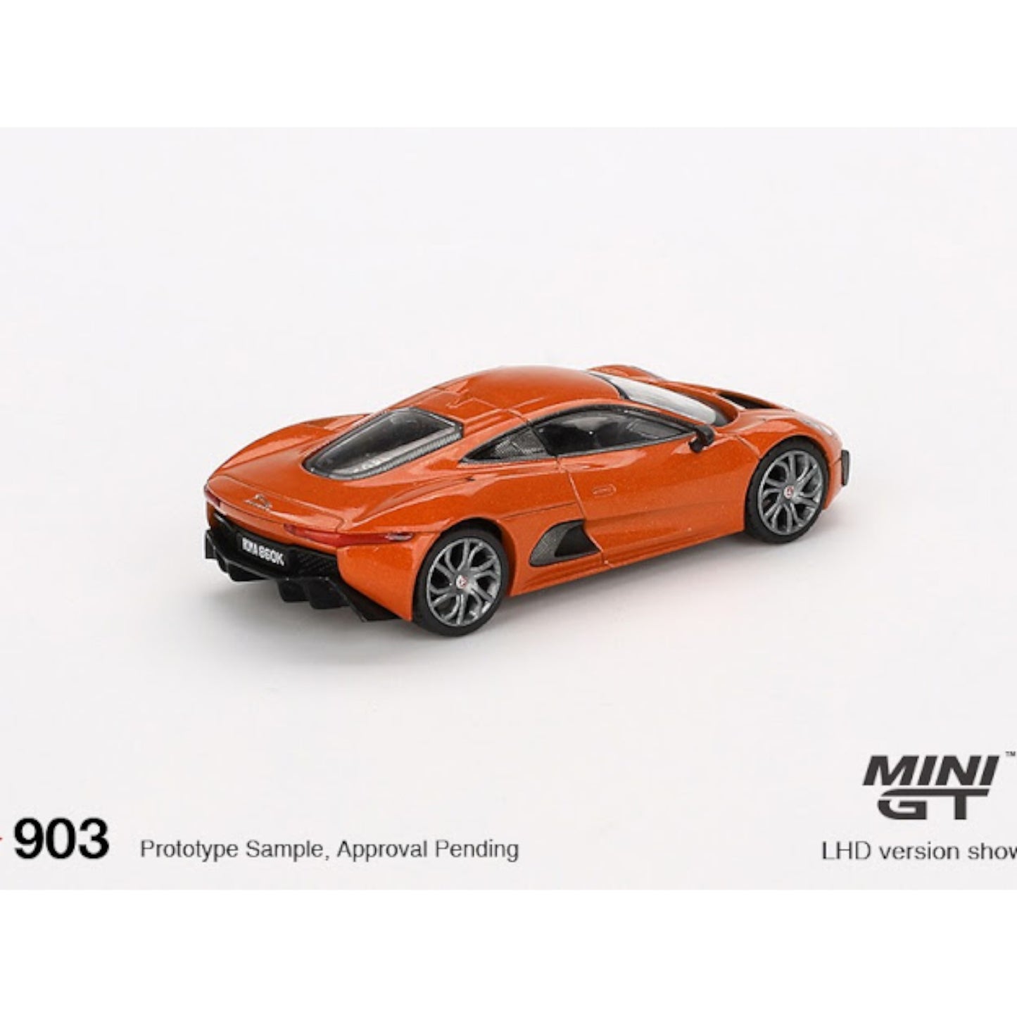 Mini GT - Pre-Order - James Bond - Jaguar C-X75 "SPECTRE" / Dutch Blister Packaging - MGT00903-007D (LHD)