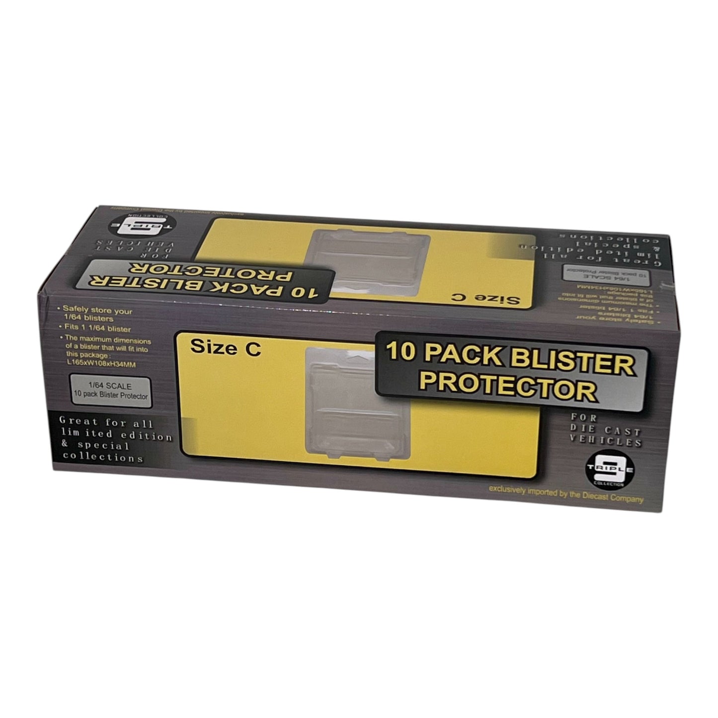 Triple9 Protector Case für Hot Wheels Long Card Modelle - 10 Stk.