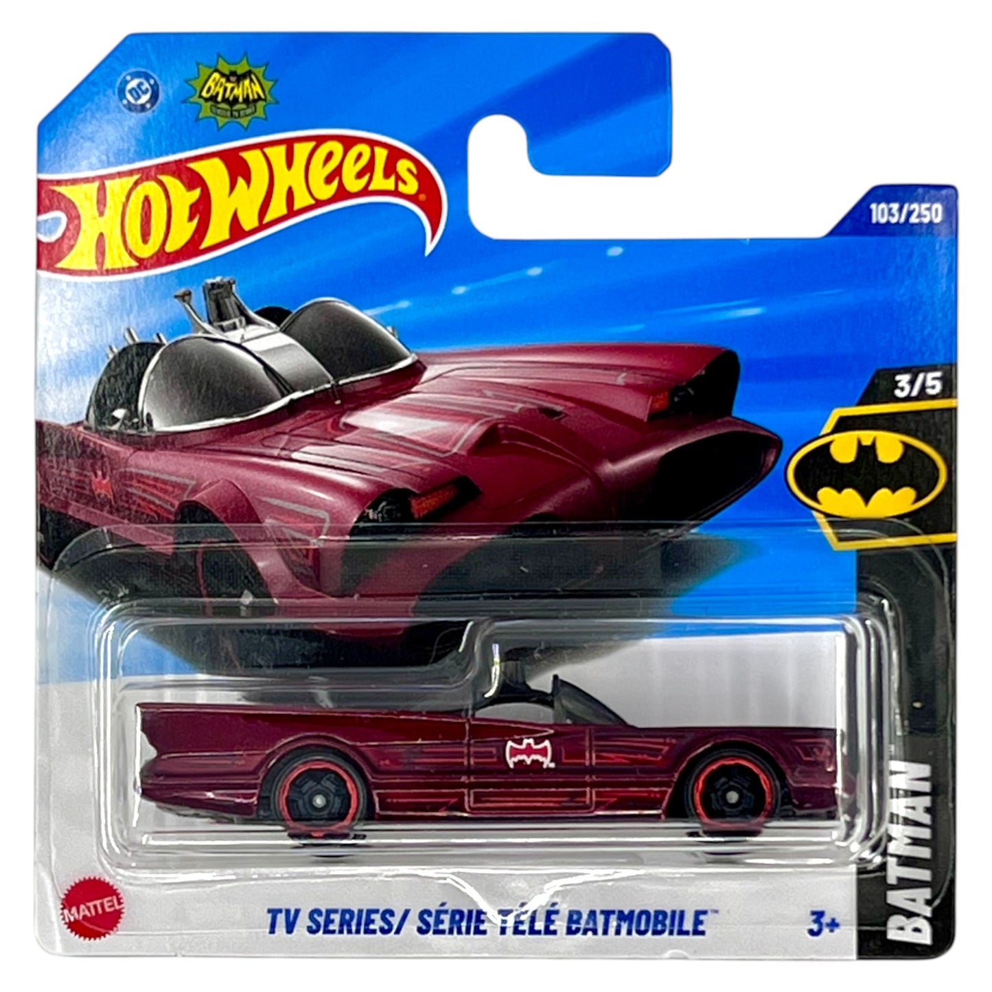 Hot Wheels 2025 - TV Series Batmobile - Batman 3/5 - HYY05 - 103/250
