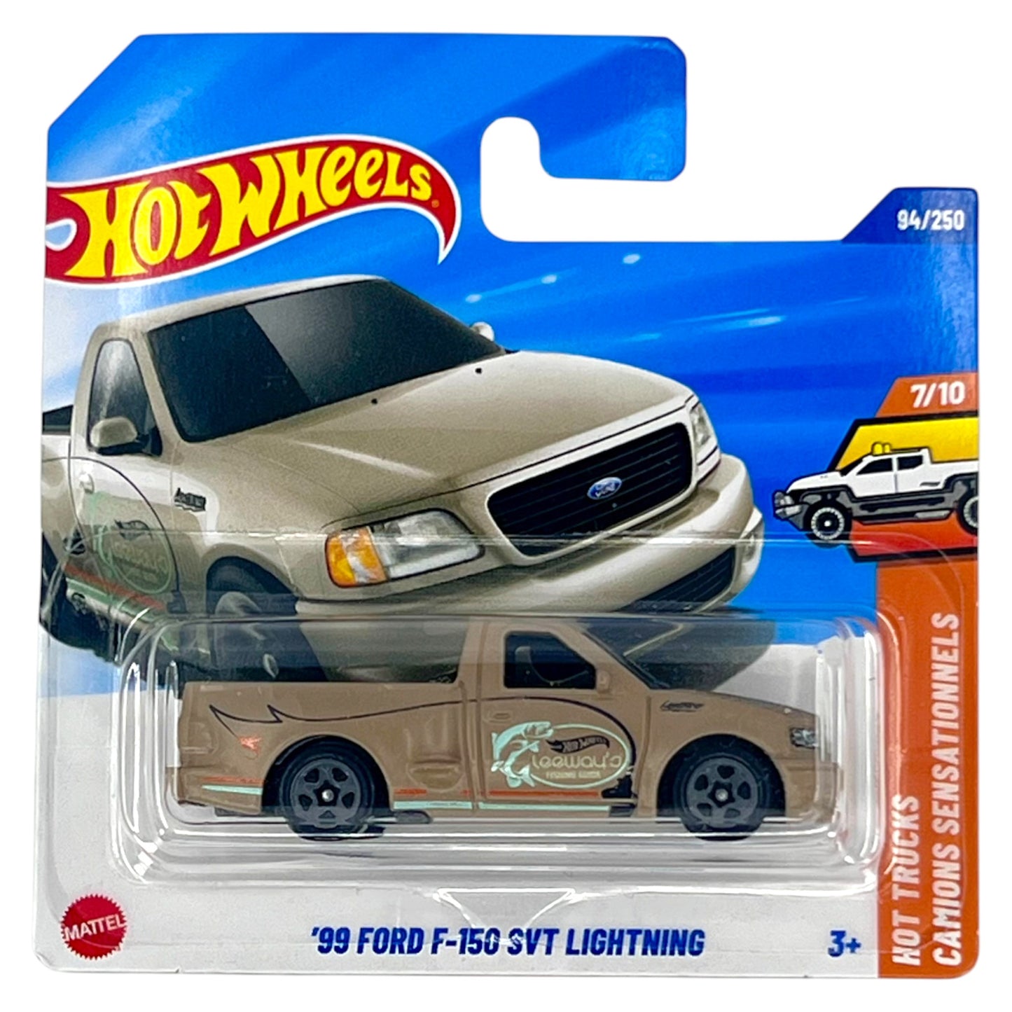 Hot Wheels 2025 - ´99 Ford F-150 SV Lightning - Hot Trucks 7/10 - JBB53 - 94/250
