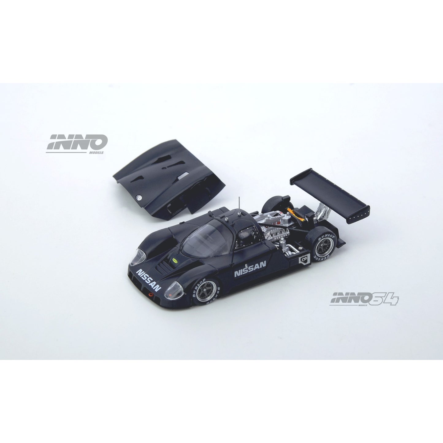 INNO64 - Pre-Order - Nissan R89C 1988 Le Mans Shake Down Test At Paul Ricard - IN64-R89C-LMT1988