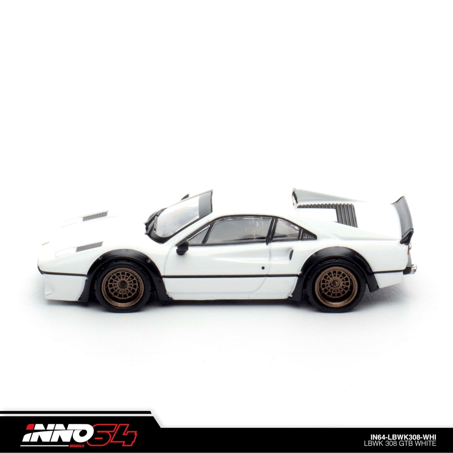 INNO64 - LBWK Ferrari 308 GTB White - IN64-LBWK308-WHI - 1:64