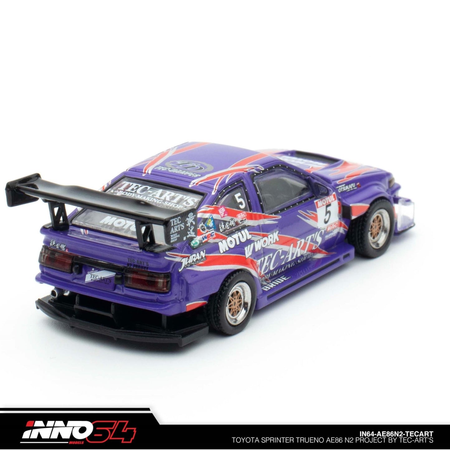 INNO64 - Toyota Sprinter Trueno AE86 N2 Project by Tec-Art`s - IN64-AE86N2-TECART