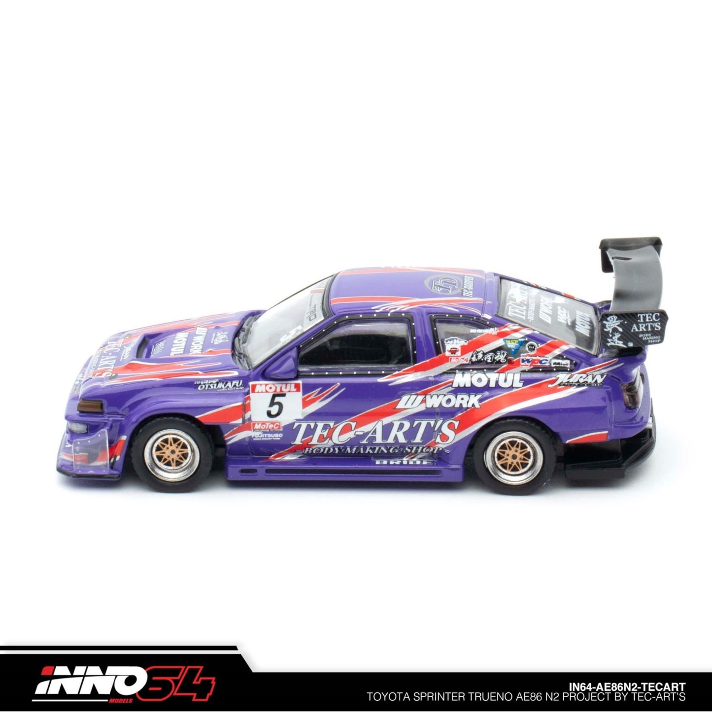 INNO64 - Toyota Sprinter Trueno AE86 N2 Project by Tec-Art`s - IN64-AE86N2-TECART