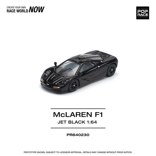 Pop Race - Pre-Order - McLaren F1, jet black - PR640230
