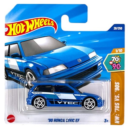 Hot Wheels 2025 - ´90 Honda Civic EF - 70 vs 90 - 1/10 - HYW81 - 28/250