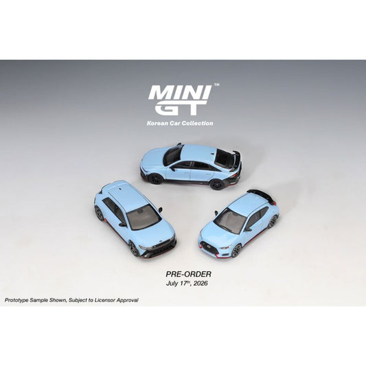Mini GT - Pre-Order - KR Exclusive  (Korean Car Collection) SET - 3x Modelle - MGT01344, 45, 46 (LHD)