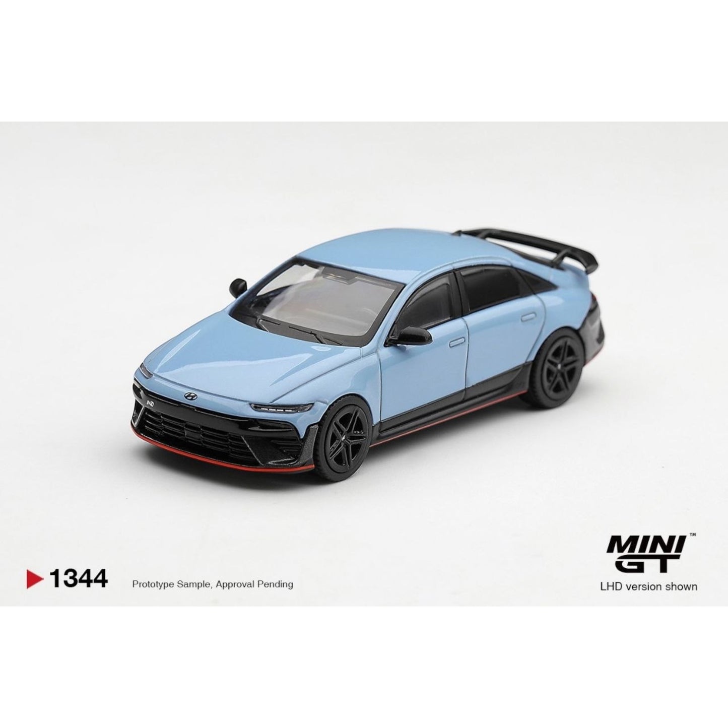 Mini GT - Pre-Order - Hyundai Ioniq 6 N Performance Blue Pearl - MGT01344 (LHD)