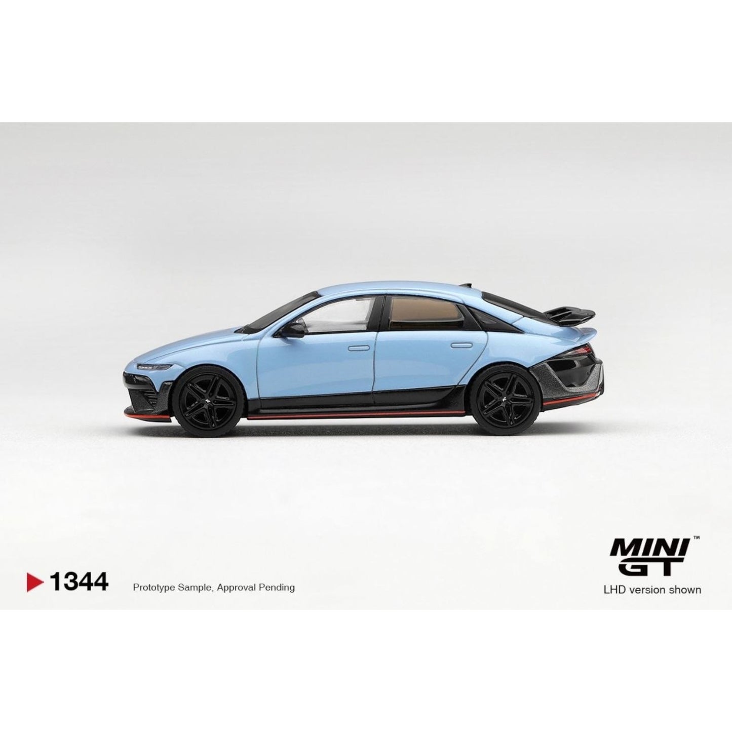Mini GT - Pre-Order - Hyundai Ioniq 6 N Performance Blue Pearl - MGT01344 (LHD)