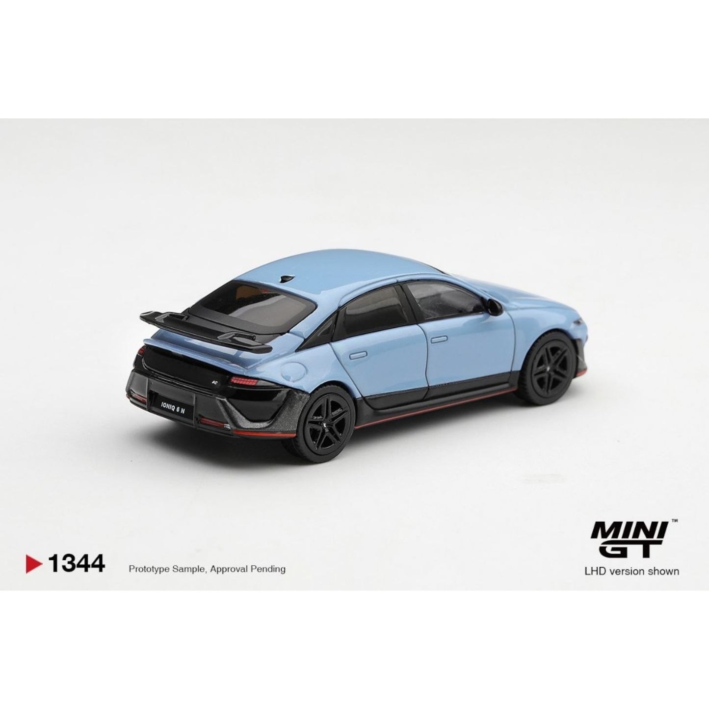Mini GT - Pre-Order - Hyundai Ioniq 6 N Performance Blue Pearl - MGT01344 (LHD)