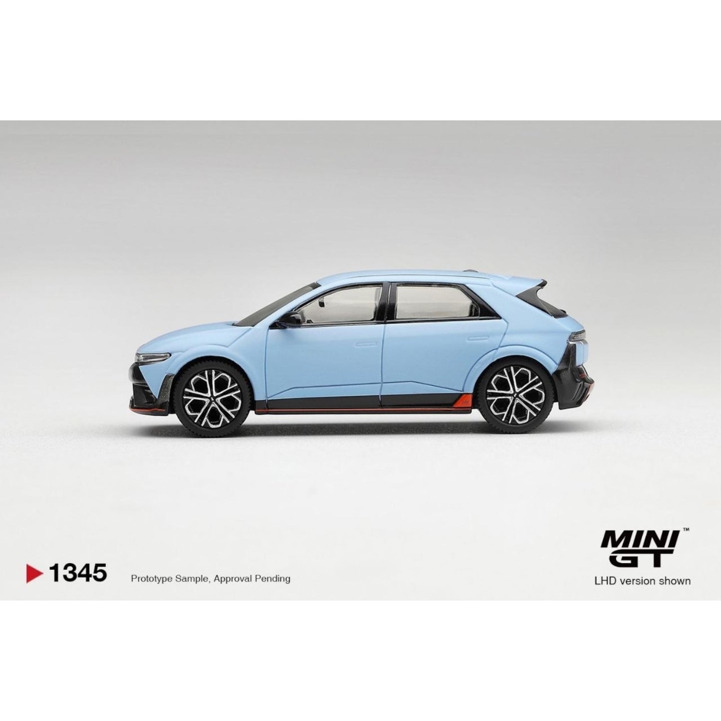 Mini GT - Pre-Order - Hyundai Ioniq 5 N Performance Blue Matt - MGT01345 (LHD)