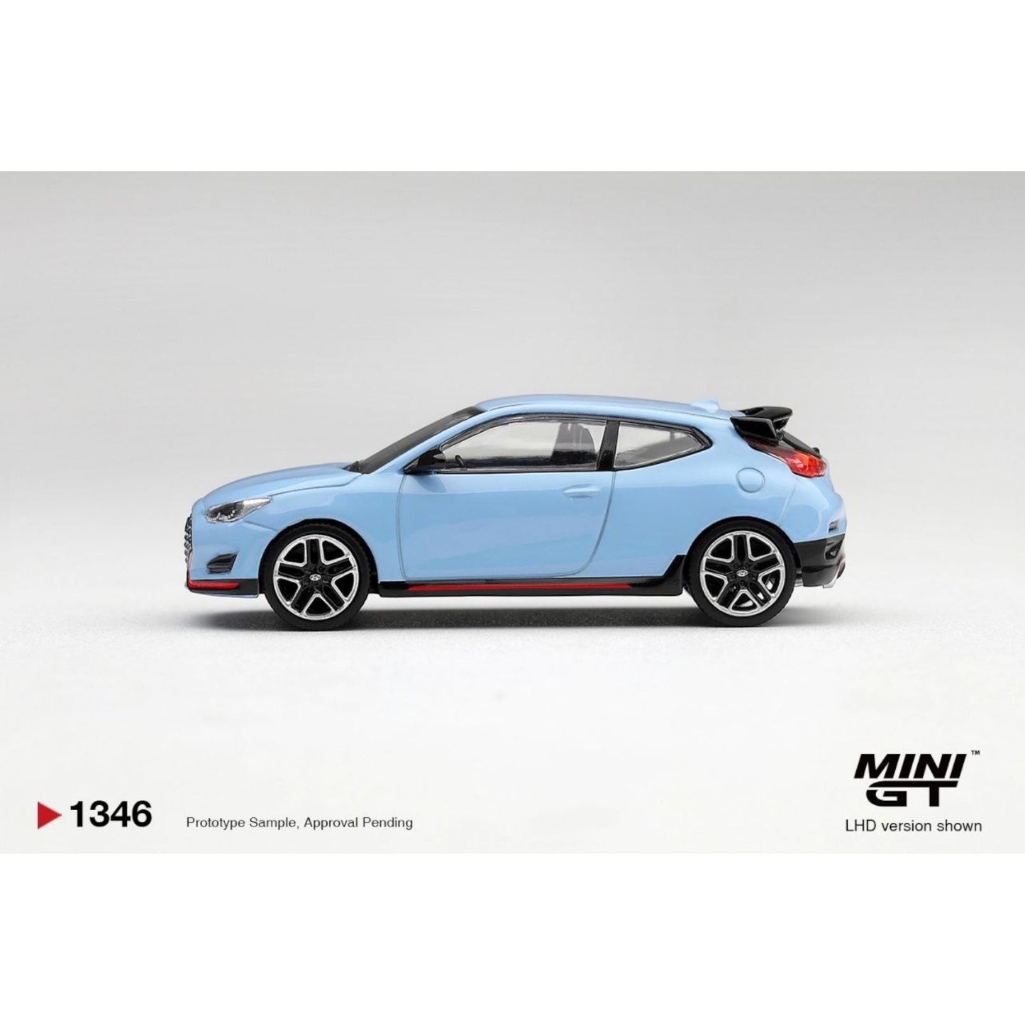 Mini GT - Pre-Order - Hyundai Veloster N Performance Blue - MGT01346 (LHD)