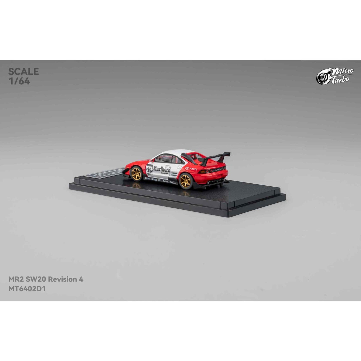 MicroTurbo - Pre-Order - Toyota MR2 SW20, Marlboro Livery - MT6402D1