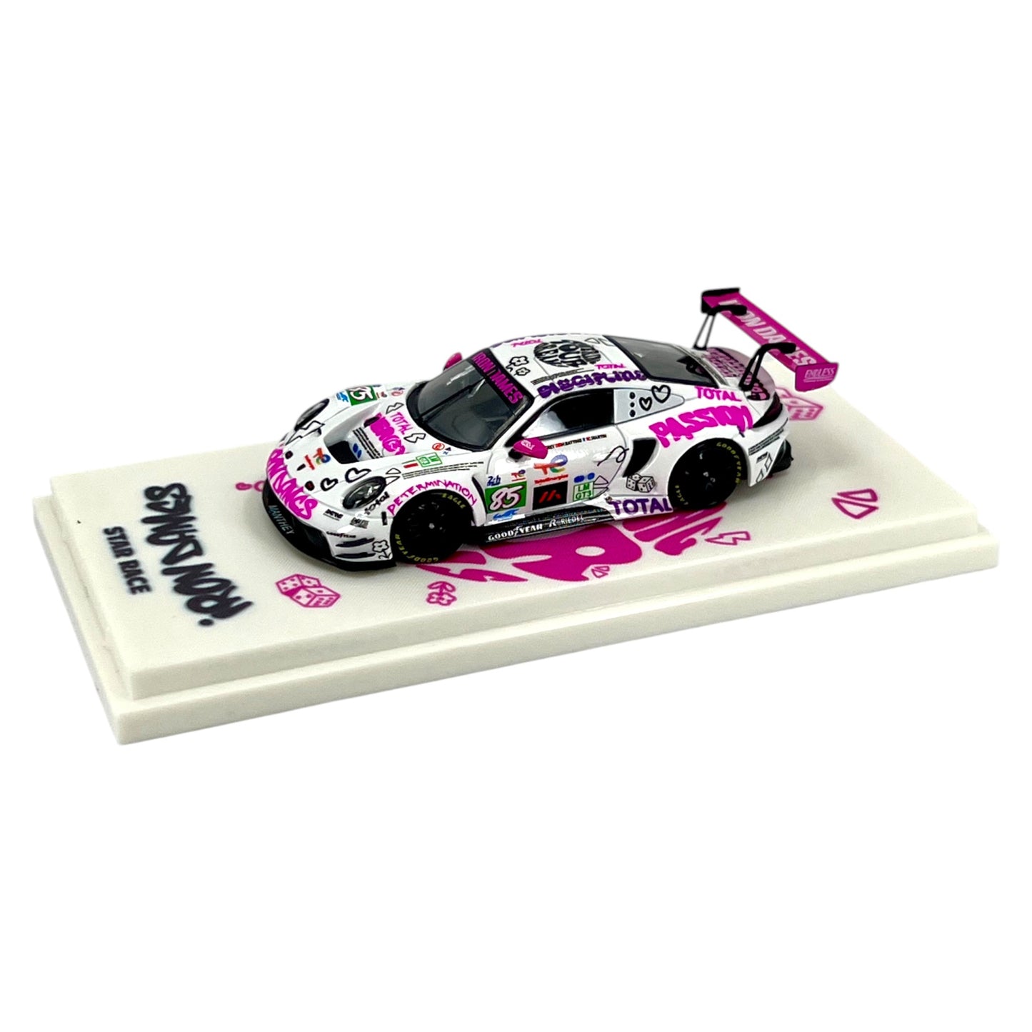 Star Race - Porsche 911 GT3, white-pink - No. 85 - SR64041