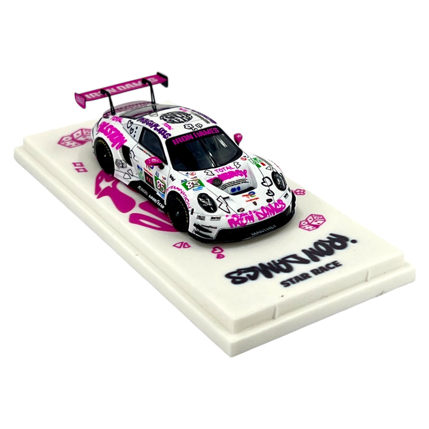 Star Race - Porsche 911 GT3, white-pink - No. 85 - SR64041