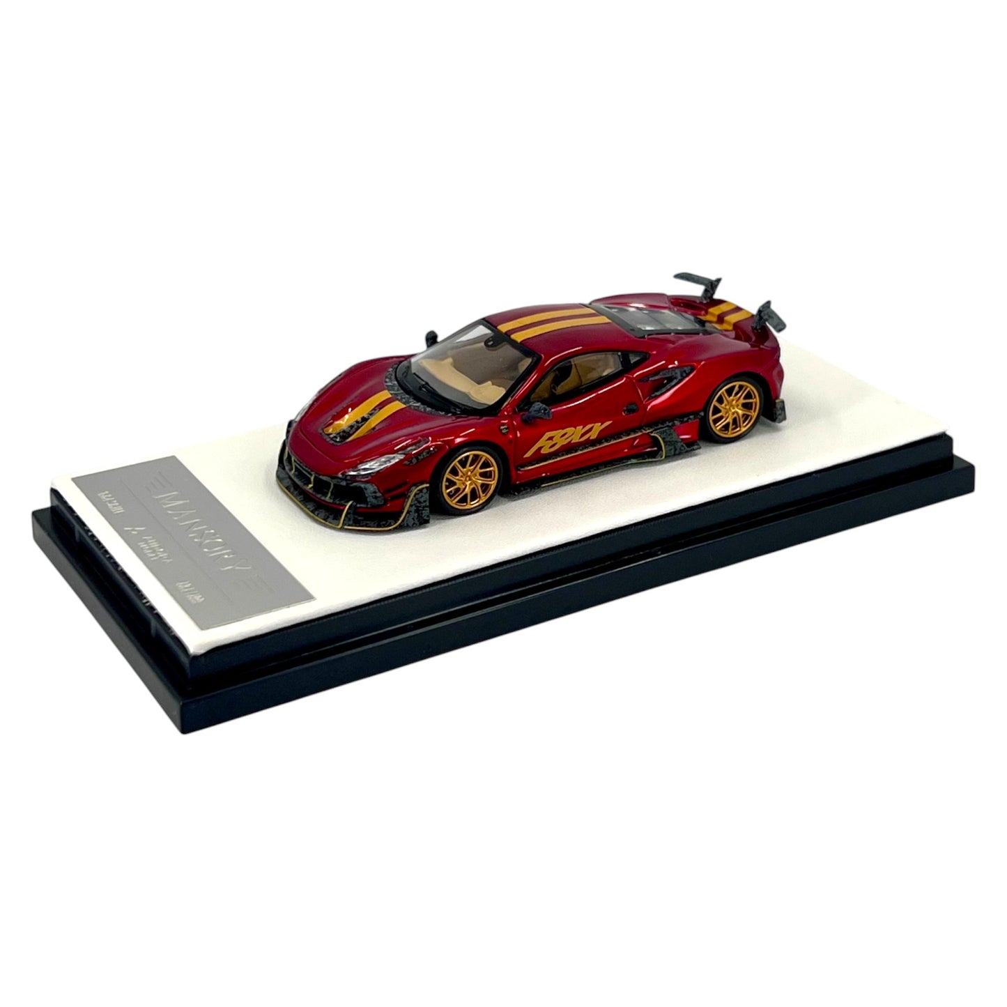 Aurora Models - Ferrari F8 Tributo Mansory F8XX, metallic red - AM646508