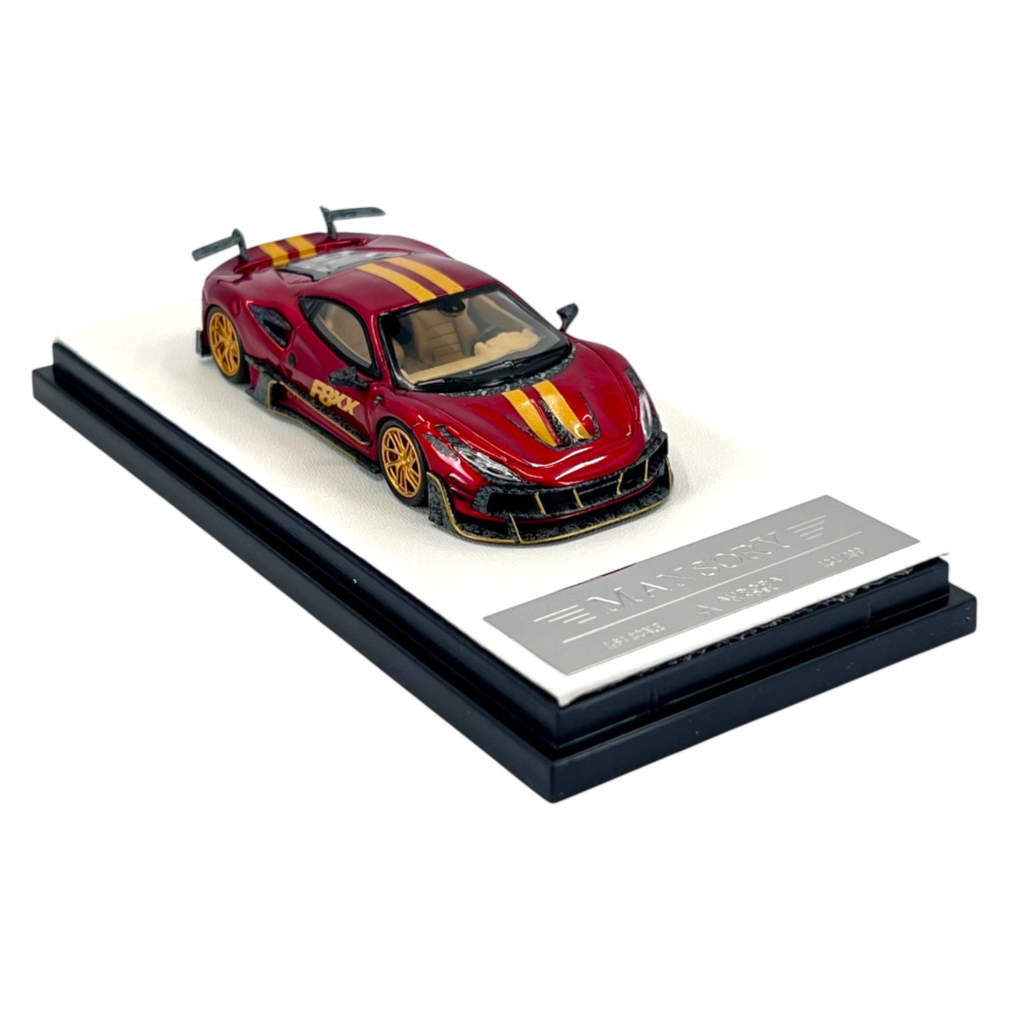 Aurora Models - Ferrari F8 Tributo Mansory F8XX, metallic red - AM646508