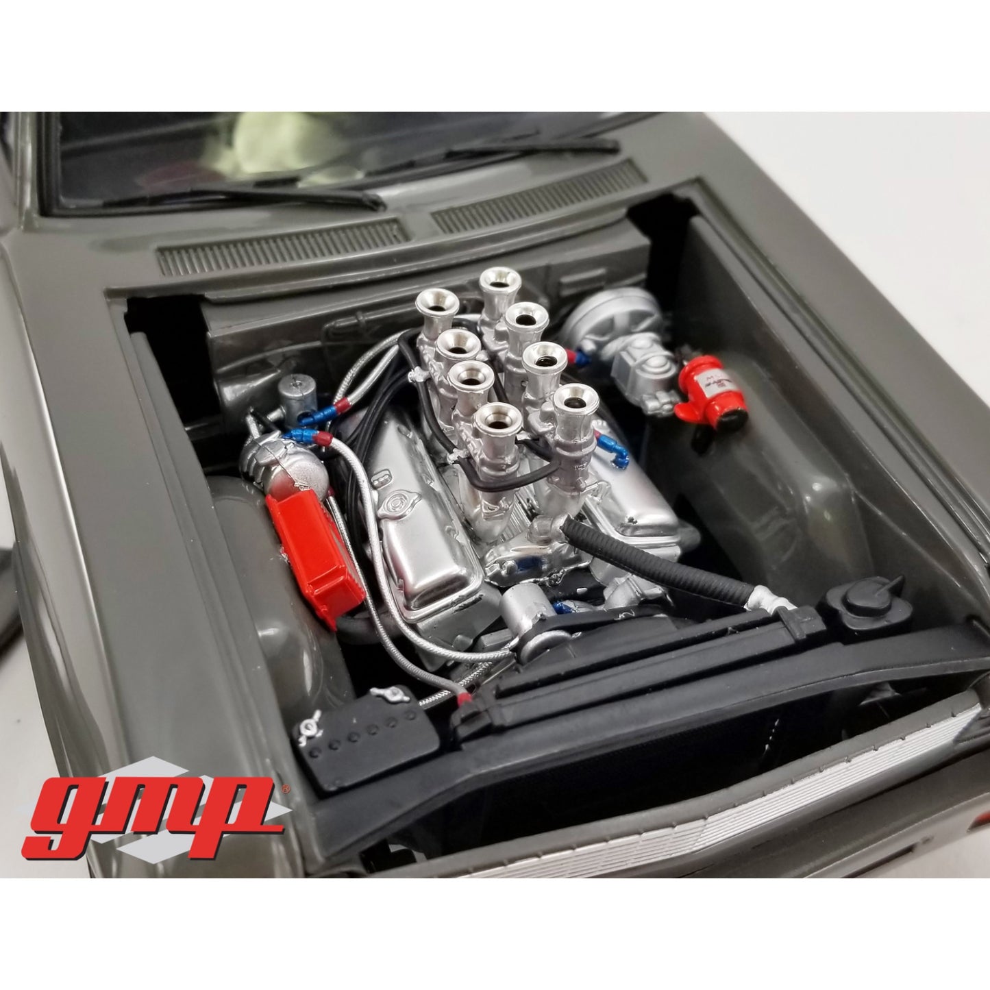 GMP - 1970 Chevrolet Nova Street Fighter Destroyer, grau - 1:18 - 18957 - OVP