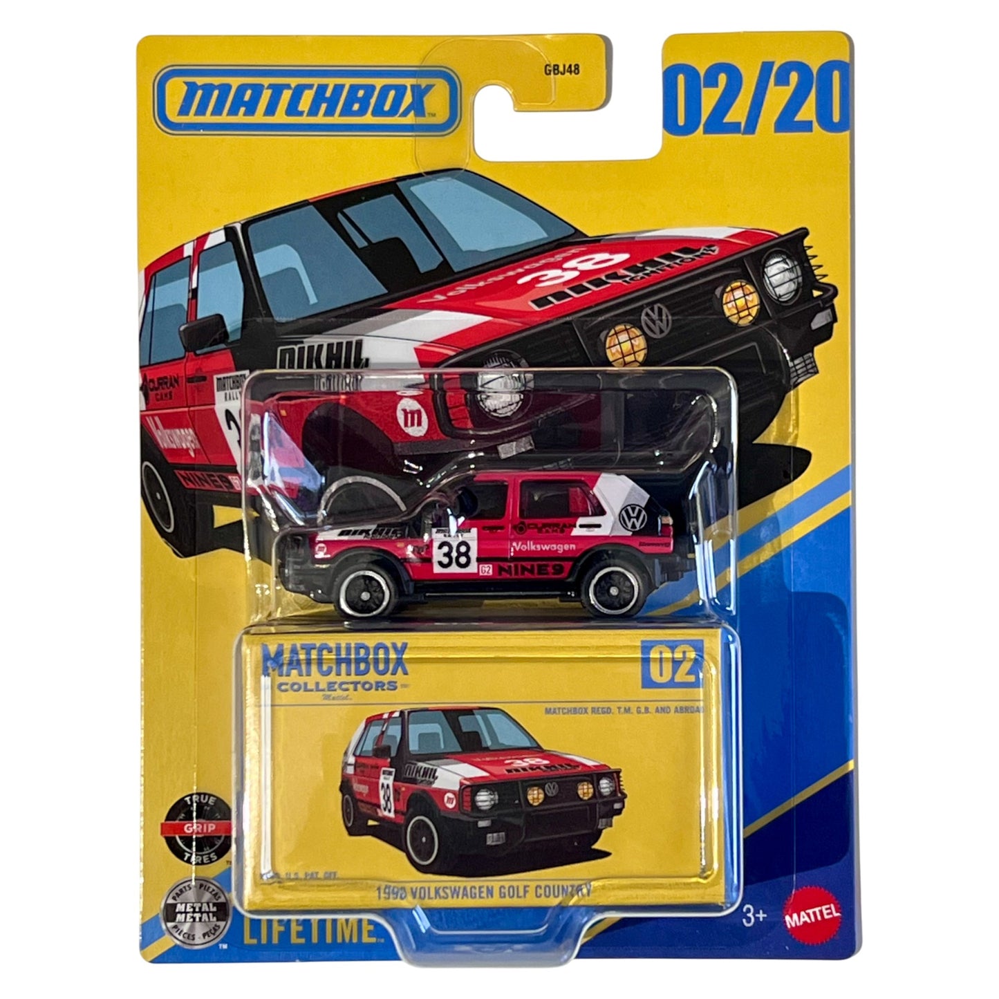 Matchbox 2025 - Collectors - 1990 Volkswagen Golf Country - JJW04