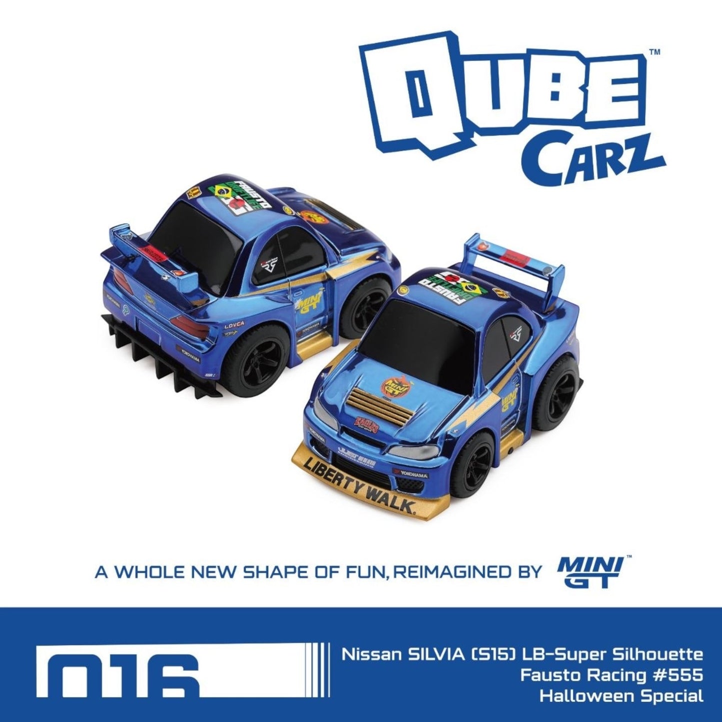 Mini GT - Pre-Order - QubeCarz Kollektion 04 - 016-021 - 6x Modelle - QZ-C004-SEA