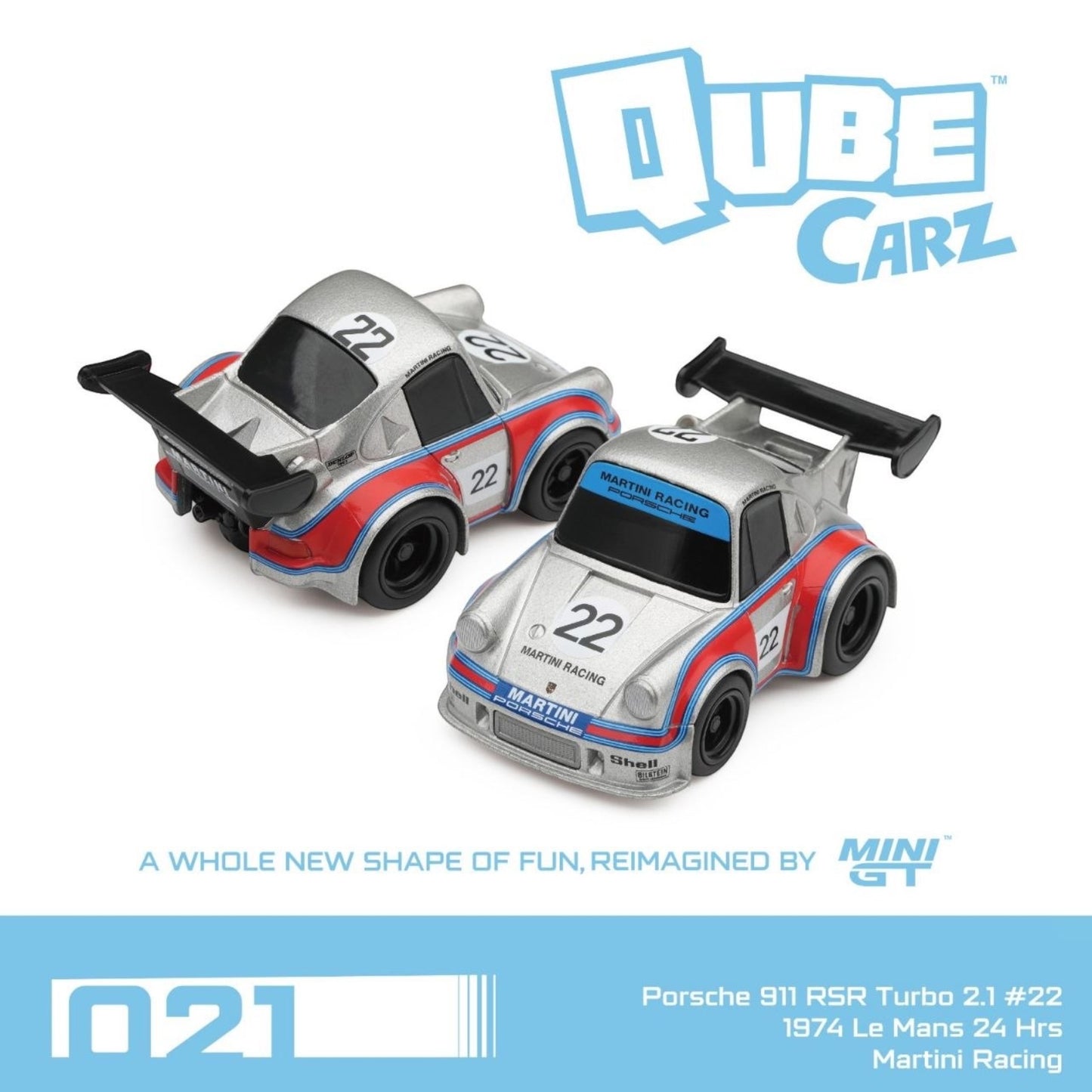 Mini GT - Pre-Order - QubeCarz Kollektion 04 - 016-021 - 6x Modelle - QZ-C004-SEA